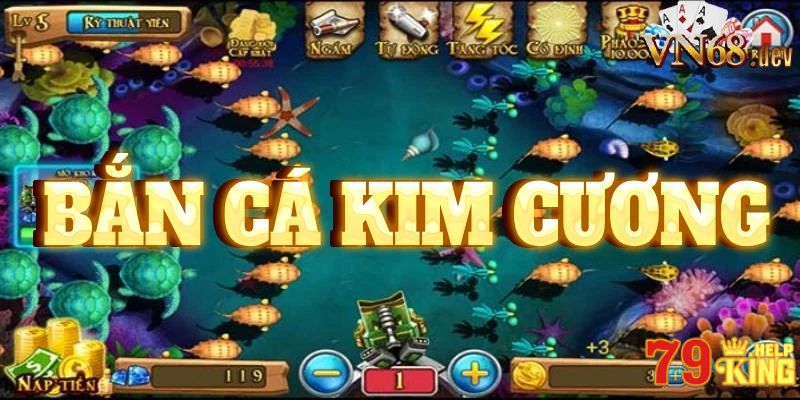 Nắm thật chắc luật chơi bắn cá tại sảnh game 79KING